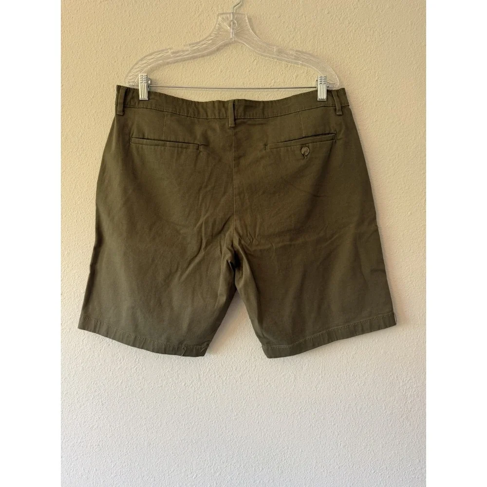 Banana Republic Mens Surplus Twill Short, Size 36 Length 8.5 Green